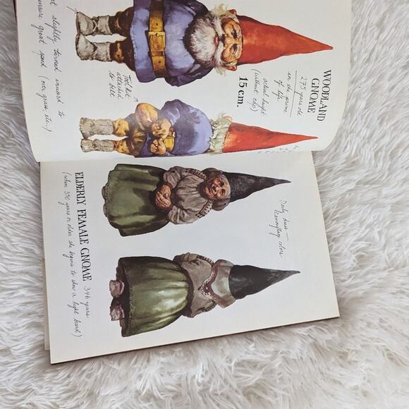 Vintage RARE Gnomes by Wil Huygen Book with Red and Blue Illustrations 1977 - Picture 8 of 10